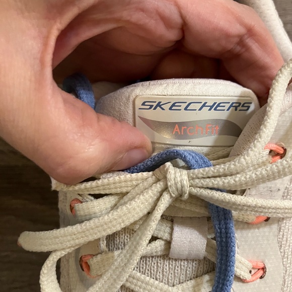 WOMEN'S SKECHERS 150050 ARCH FIT 2.0 WALKING SHOES WHITE - Picture 4 of 5